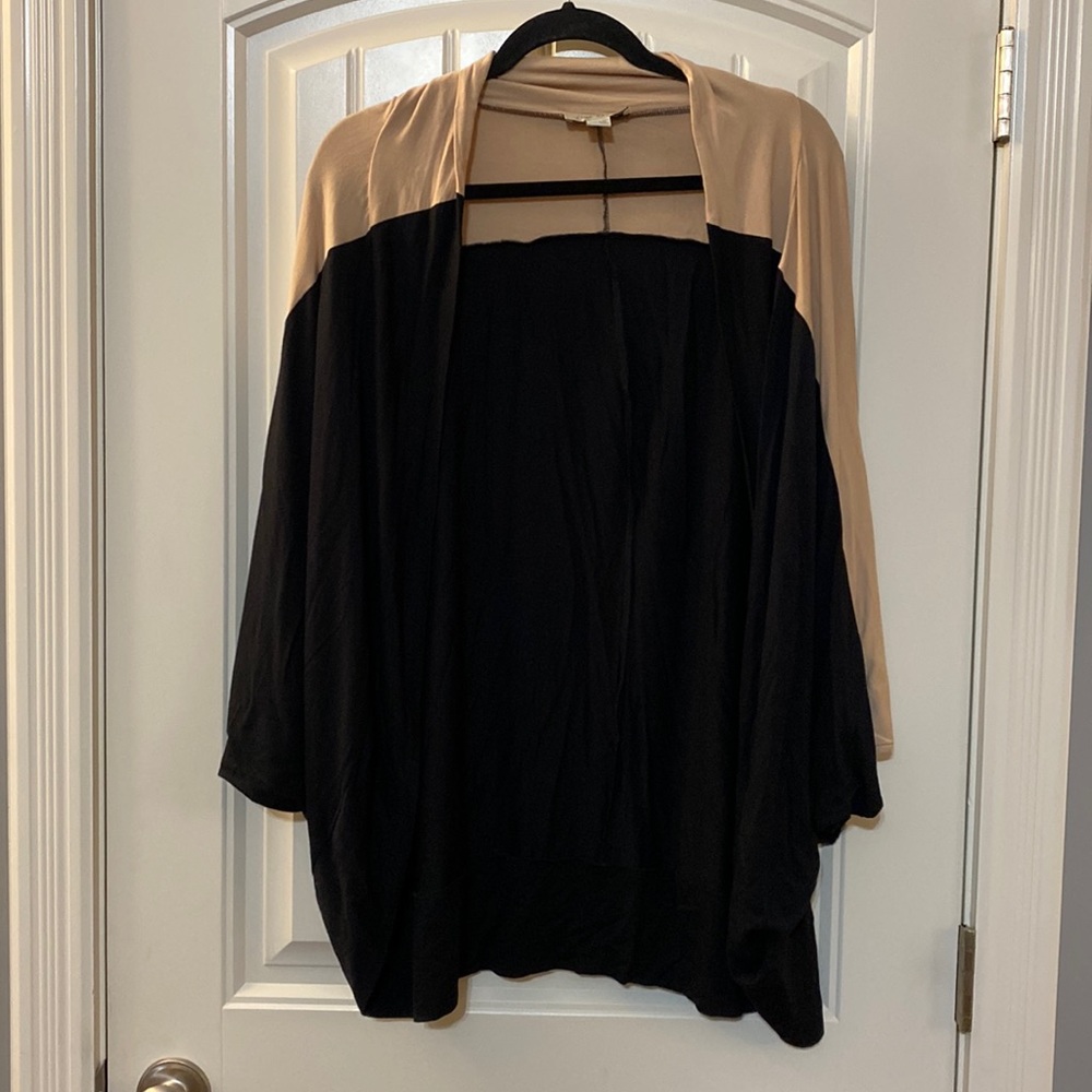 Two tone cardigan